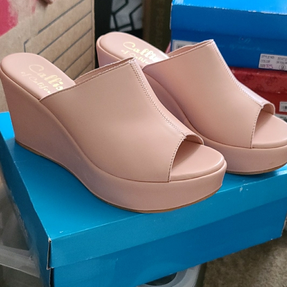 Blush pale pink